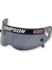Simpson Replacement Visor For Simpson X Bandit & Diamondback - Silver (1024-17)