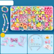 Diy Beaded Jewelry Set For Kids 15 Grids
