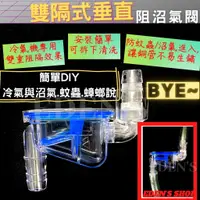 在飛比找蝦皮購物優惠-【含稅現貨】冷氣機專用阻氣盒 垂直阻氣盒 防沼氣 阻沼氣閥 