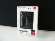 4TB micro USB and USB-C external drive