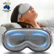Weighted Eye Mask for Sleeping - Blackout Sleep Mask for Women Men, Lash Extens