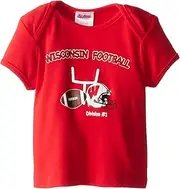 Kid Athlete NCAA Infant/Toddler Boys' Wisconsin Badgers Bodysuit & Pant Set (Red)
