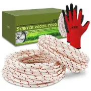 2 Pack 6.0 mm 10 Meters Lawn Mower Pull Cord Replacement,Recoil Starter Rope ...