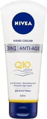 Q10 anti Aging Hand Cream (100Ml) 3-In-1 Hand Cream for Dry Skin Intensive Hand