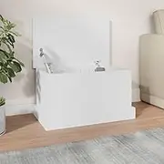 Storage Box White 50x30x28 cm Engineered Wood,Storage Chests 9.34KG-816496
