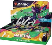 Magic the Gathering Commander Masters Set Boosters Card Game (24 Boosters Per Display)