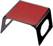 Serving 7-729-12 Single Break Legs, Black Coating, Reinforced Coating, 20.0 x 16.9 inches (50.9 x 40.5 x 26.5 cm), ABS Resin, Restaurant, Ryokan, Japanese Tableware, Restaurant, Commercial Use