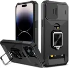 Heavy Duty Ring Magnetic Kickstand Case for iPhone 12 / 13 Pro Max 12Pro