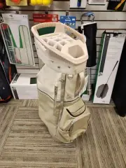Sun Mountain Mid Stripe Cart Bag Almond Sand