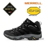 MERRELL 戶外鞋 MOAB 3 MID GTX 防水 男鞋  登山 越野 耐磨 黃金大底 避震 ML036243