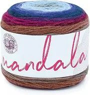 Lion Brand Yarn Mandala Yarn, Multicolor Yarn for Crocheting and Knitting, Craft Yarn, 1-Pack, Griffin