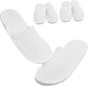 Disposable Slippers Comfortable Cotton Spa Slippers for Hotel Guests Weddings and Home Use Lightweight Open Toe Design Skid for Safety