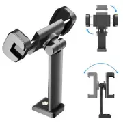 Phone Tripod Mount with 1/4" Screw Thread, 360° Rotate 180° Tilt Phone