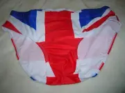 SPEEDO STYLE BRIEF - BRITISH FLAG - UNION JACK - SIZE 38 - BRAND NEW!!