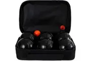 Ape Style 6 Ball Petanque Set - Black
