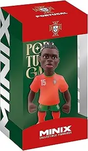 MINIX COLLECTIBLE FIGURINES - Sports Collectable 12 cm Figurine, Rafael Leao, Portugal