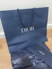 Louis Vuitton and Gucci packaging gift shopping paper bags, dust bags and thread