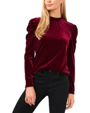 CeCe Shirred Cap Top