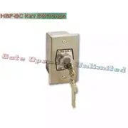 MMTC - HBF-BC Nema 1 Interior Open-Close Cylinder Key Switch Gang Back Box Flush
