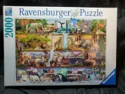 Ravensburger - WILD KINGDOM SHELVES - 2000 Piece Jigsaw Puzzle