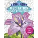 Large Print Meditation Color by Numbers