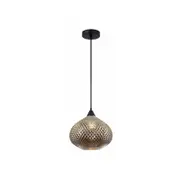CLA Lighting RICTUS Wine Glass with Quadrilateral Segments Pendant Light - Chrome