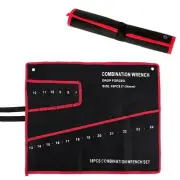 Wrench Organizer Tool Holder Roll Up Pouch w/ 18 Pockets Tool Organizer Roll Bag