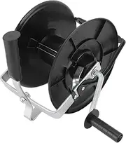 3:1 Gear Ratio, Manual Electric Fence Wire Reel, Locking Function, ABS Material, Wide Usage Cord Winder Reel for Farms, Pastures, Gardens (MLD-005)
