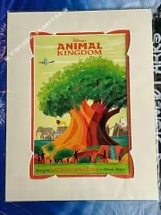 2023 Disney Parks Animal Kingdom Tree Of Life Eric Tan 18x14” Deluxe Print