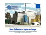 S Scale Dust Cyclone Sq. L. Building Structure Train Layout