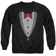 Big Bang Theory, The Pixelated Tux - Men's Crewneck Sweatshirt