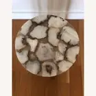 White Agate Stone Coffee Table Top, Agate Side Table Top, Home Decor