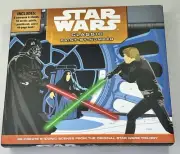 STAR WARS Classic Paint By Numbers; 5 Canvases, Acrylic Paints, 48 page book NEW