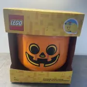 LEGO | Large Halloween Pumpkin Stackable Storage Head Container | 4032