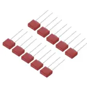 25Pcs DIP Mounted Miniature Square Slow Blow Micro Fuse, 3.15A 250V, Red
