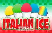 Italian Ice Concession Decal 24" Restaurant Food Truck Cart Stand Vinyl Menu