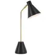 Ambia USB Table Lamp Black | Telbix Lighting