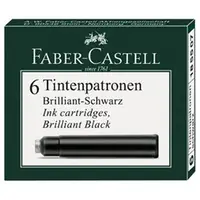 在飛比找PChome24h購物優惠-Faber-Castell 鋼筆用卡式墨水(10小盒入)