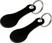 Trolley Coin Tokens | Portable Metal Keychain for or Grocery Shopping Cart,Shopping Trolley Birthday Pochy
