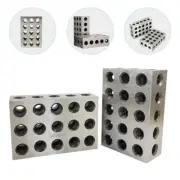 Machinist Setup Blocks 2pcs Precision Steel Vise Parallel Block