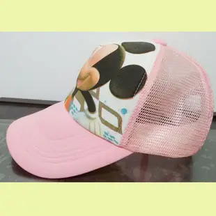 寶貝屋【直購50元】MIKEY米奇女童粉紅色棒球帽/遮陽帽