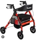 BlessReach Heavy Duty Rollator Walker - Aluminum Rolling Walker for Seniors a