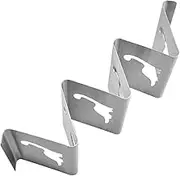 HOLIDYOYO Stainless Steel Taco Holder Kitchen Burrito Stand for Family Gatherings Outdoor Parties Camping Easy to Clean Compact Design Sturdy Taco Rack for Soft Hard Shells