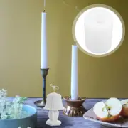 Desk Lamp Mold Decoration for Bedroom Silicone Candle Unique Table