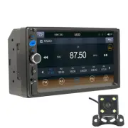 7in HD Car Stereo Radio Touch Screen For Apple Carplay MP5 Player Mirror Link BT (for: Fiat)