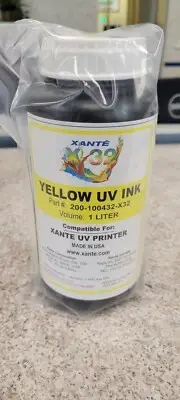 Xante Vivid UV Ink Yellow 1000ml for X-Series Printers - 200-100432