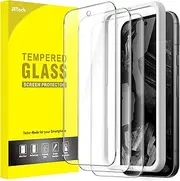 [JETech] Screen Protector for Google Pixel 8a 6.1-Inch, Tempered Glass Film with Easy Installation Tool, Fingerprint Compatible, HD Clear, 3-Pack