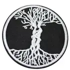 Iron On Patch Embroidered TREE OF LOVE No Sewing Patches For Clothes Jeans