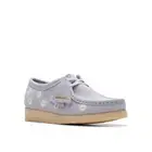 Clarks Originals Wallabee Women's Coal Grey Suede EMB 26175644
