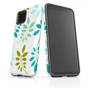 For Google Pixel 4 XL Case Armour Protective Cover Leaves